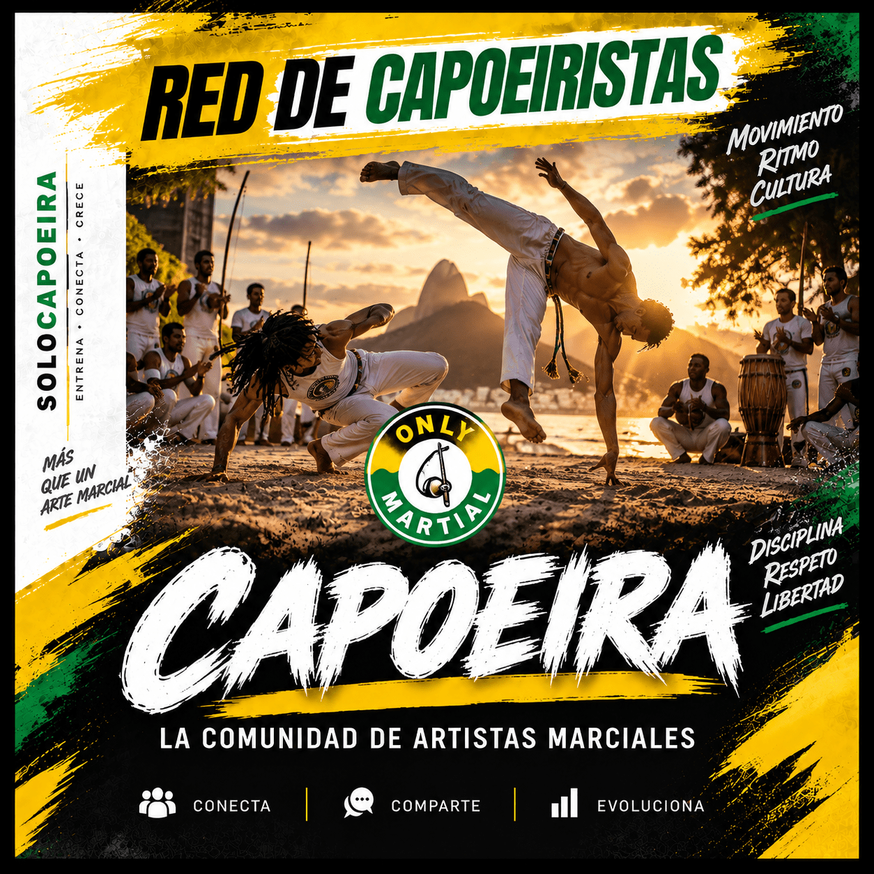 OnlyMartial - Comunidad de Capoeira y artistas marciales